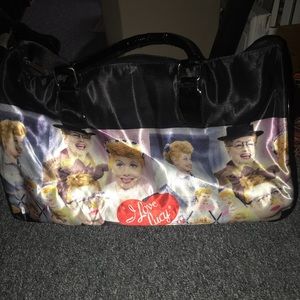 I love Lucy duffel bag
